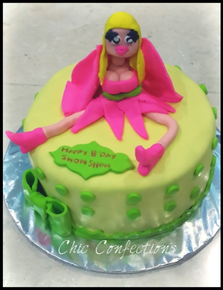 Nicki Minaj Theme Cake